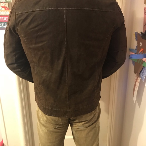 Mens Suede Jacket From Wilson Leather 